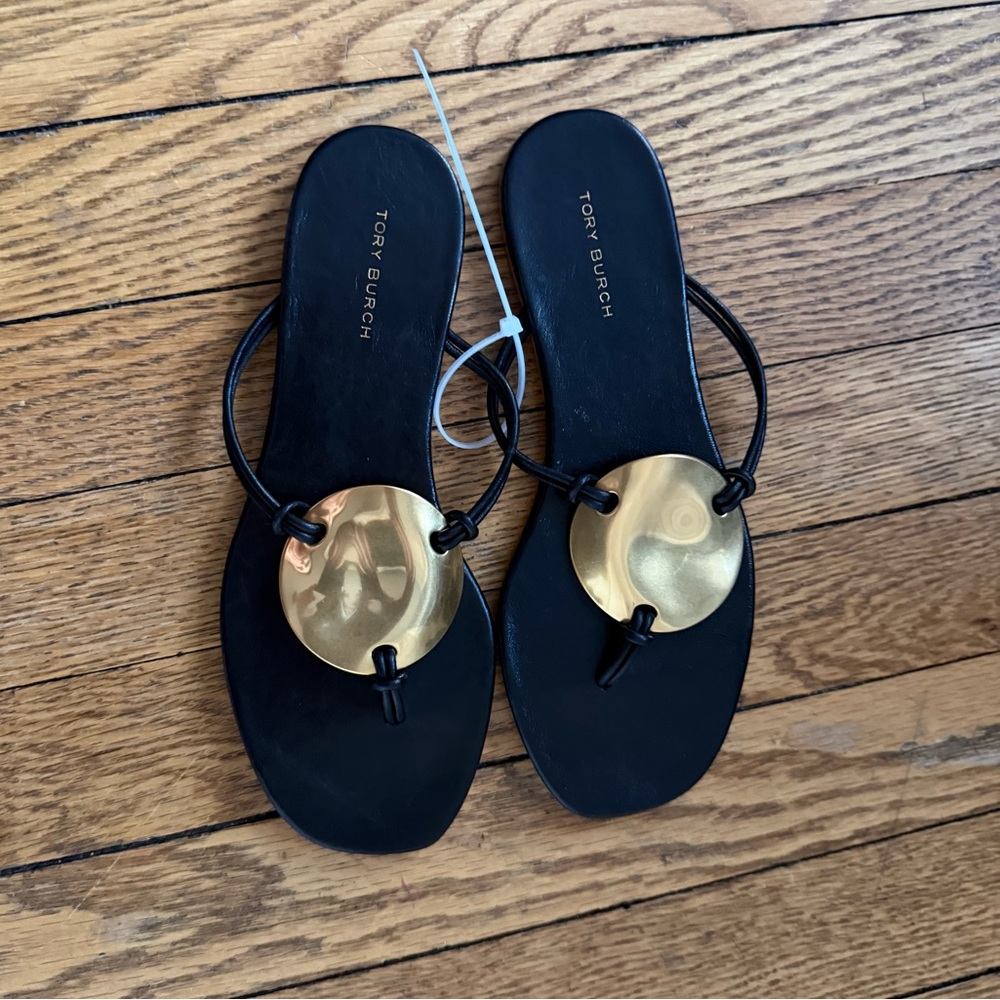 Tory Burch Patos Disk Sandals - Size 5.5 - NWOB